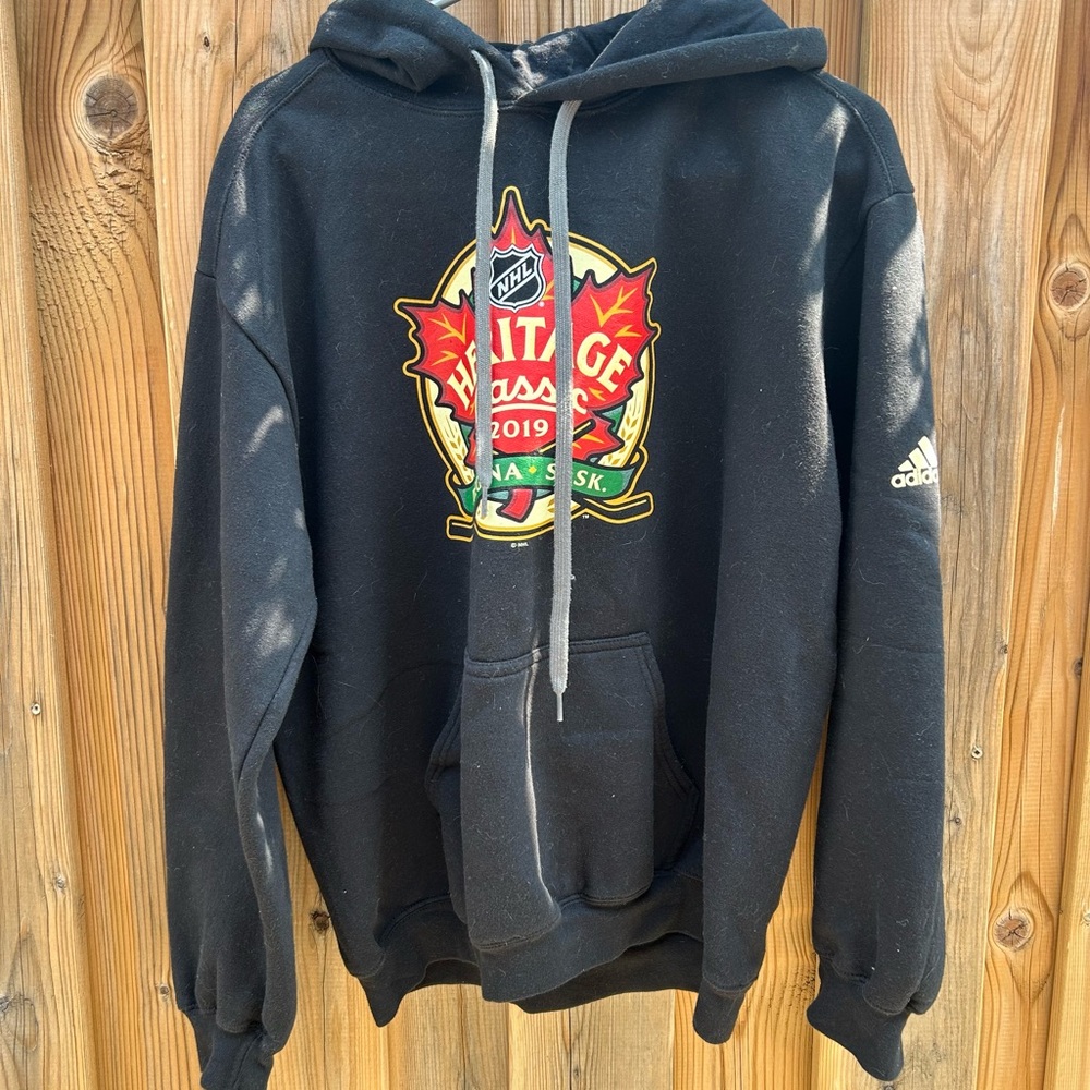 Adidas NHL Black Heritage Classic Hoodie